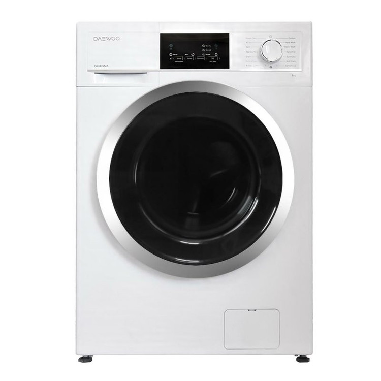 ماشین لباسشویی دوو DWK-CH820C سفید 8 کیلویی سری کاریزما
