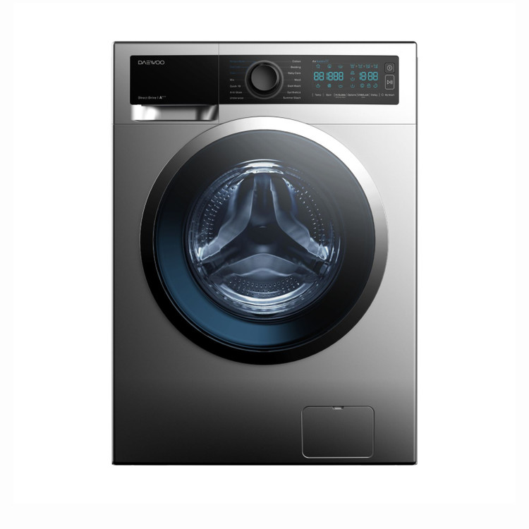 ماشین لباسشویی دوو DWK-ZL860SB نقره ای 8 کیلویی سری ذن لایف