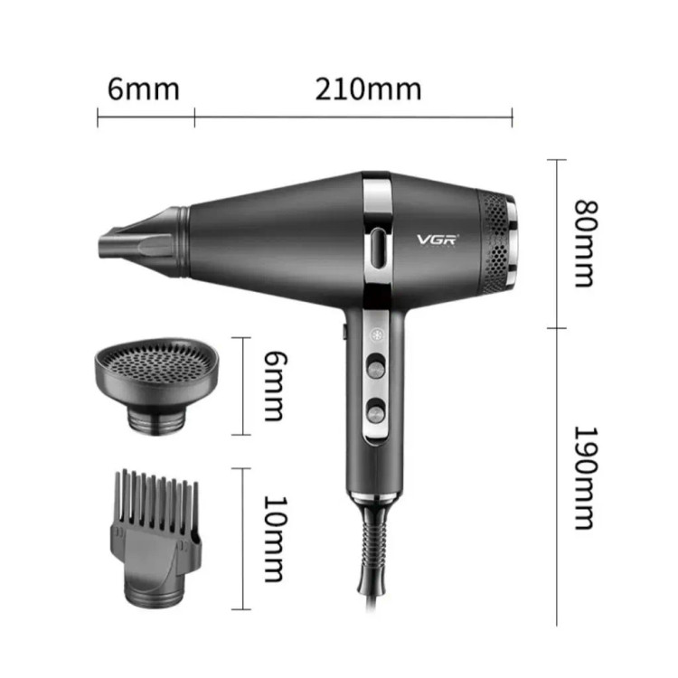 سشوار حرفه ای وی جی آر v-451