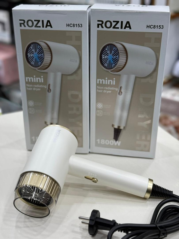 سشوار مسافرتی 1800وات روزیا مدل HC8153