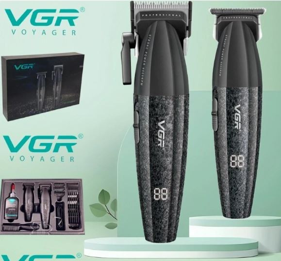 ست ماشین اصلاح خط زن و حجم زن وی جی آر مدل VGR V-640