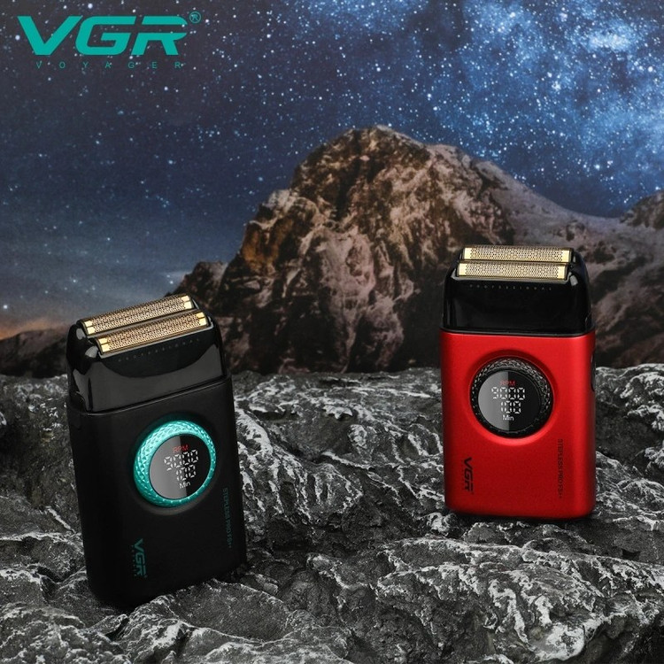 ماشین اصلاح وی جی آر مدل v-377 رنگ رندوم