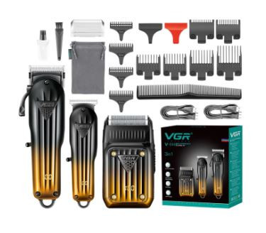ست ماشین اصلاح وی جی ار مدل V-644