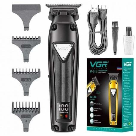 ماشین اصلاح موی سر و صورت وی جی ار مدل V-913 رنگ رندوم