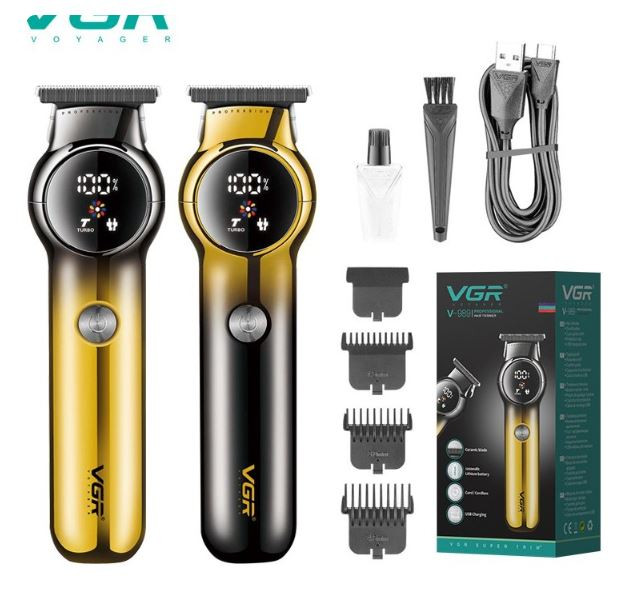 ماشین اصلاح سر و صورت وی جی آر مدل V-989 رنگ رندوم