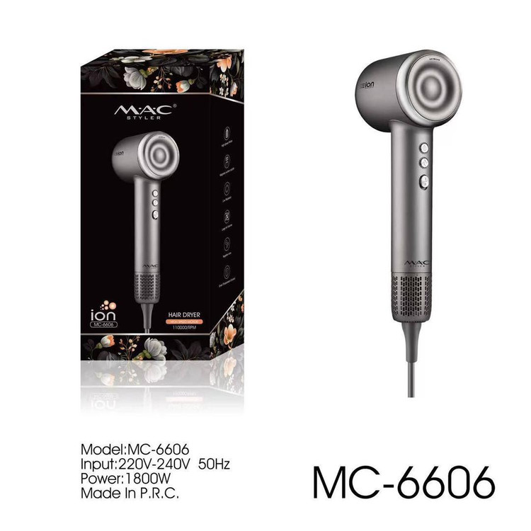 سشوار حرفه ای مک استایلر مدل MC 6606 Ion