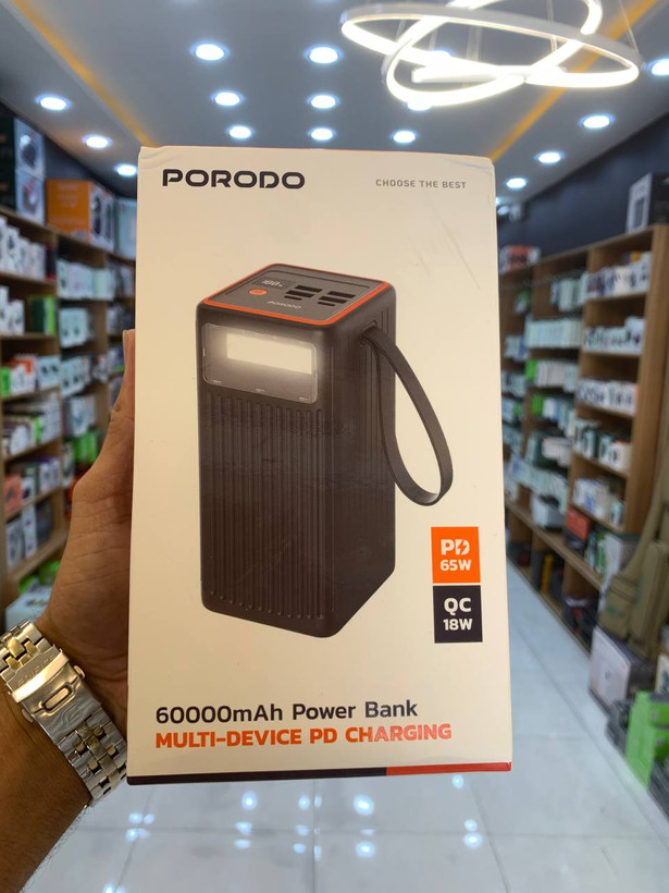 پاوربانک 60 هزار PORODO PB079