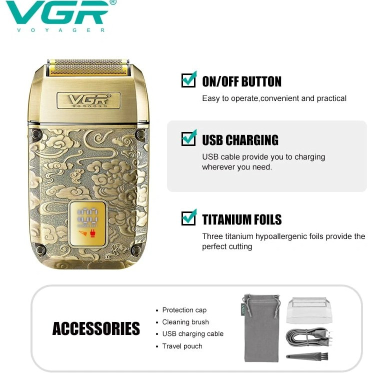 ماشین اصلاح وی جی آر مدل V-336