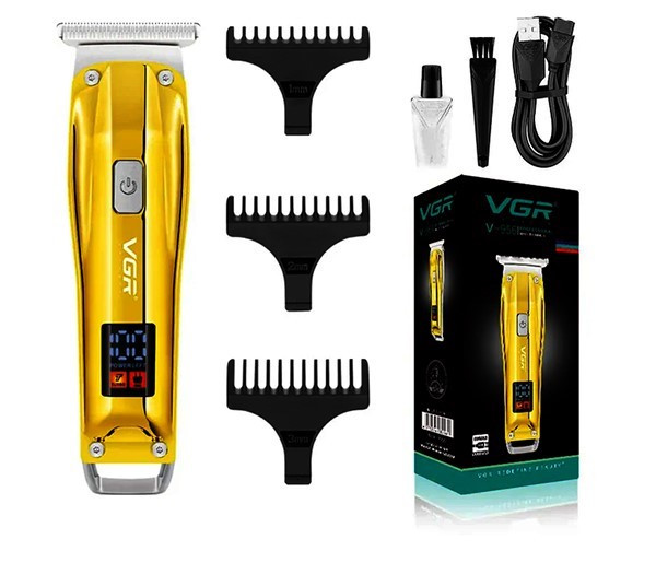 ماشین اصلاح وی جی آر مدل VGR V-956 صفر زن و خط زن با تیغه استیل ضد زنگ