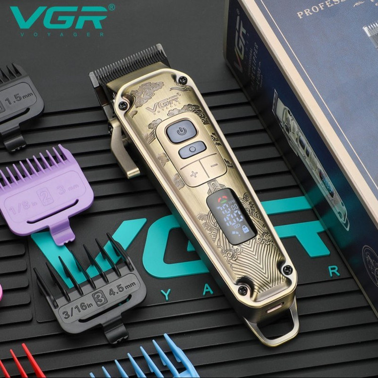 ماشین اصلاح وی جی آر مدل V-005 با تیغه سرامیک